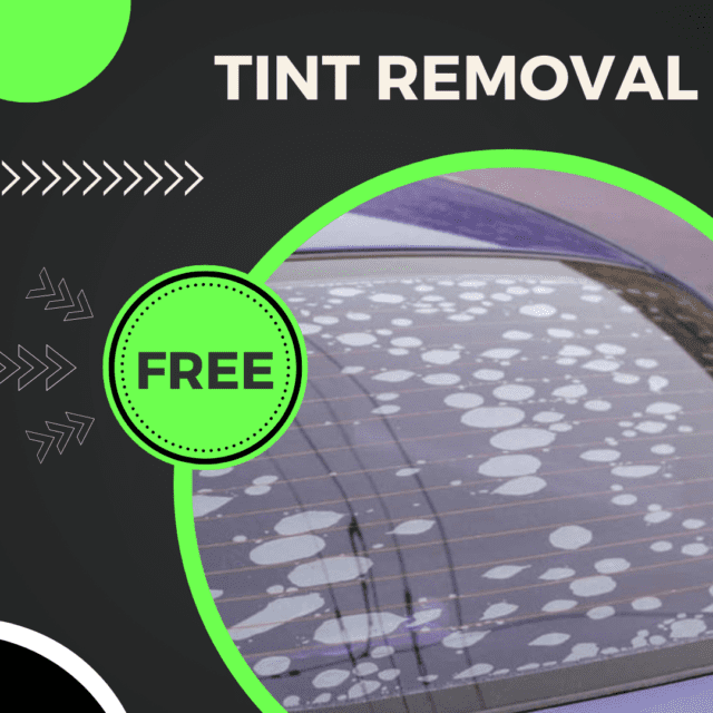 Free Window Tint Removal
