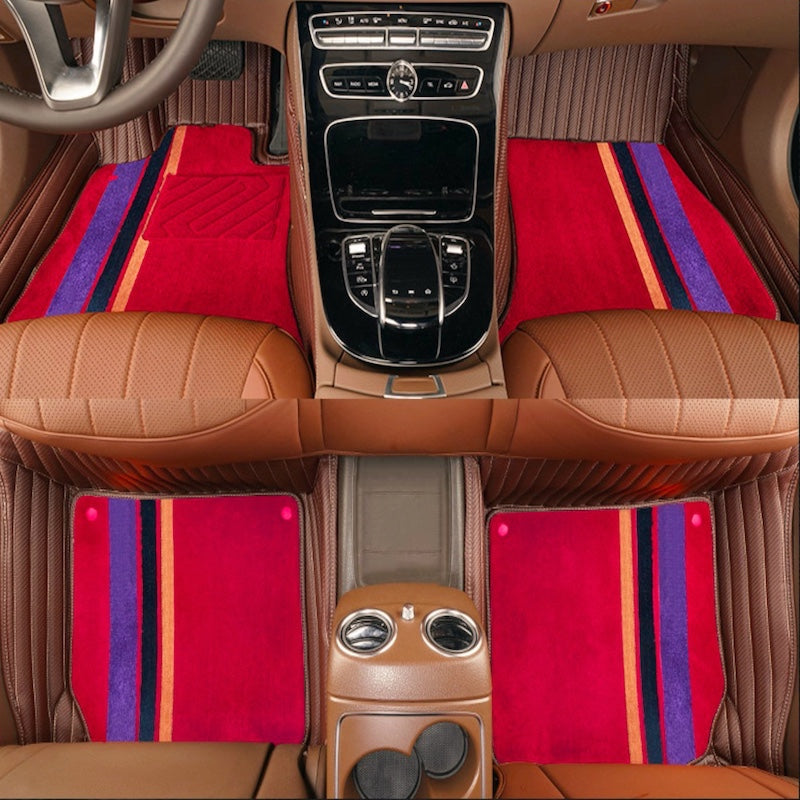 Carbon Stripe Premium Leather Mat - Image 9