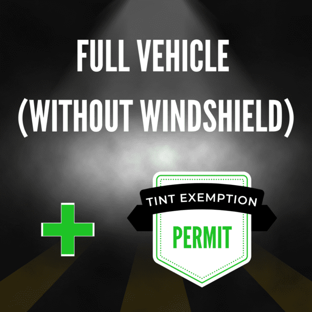 Full Vehicle - Nano-Ceramic Film | Tint Exemption