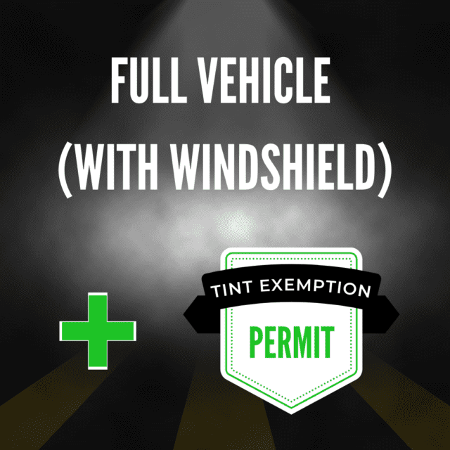 Full Vehicle + Windshield - Nano-Ceramic Film | Tint Exemption