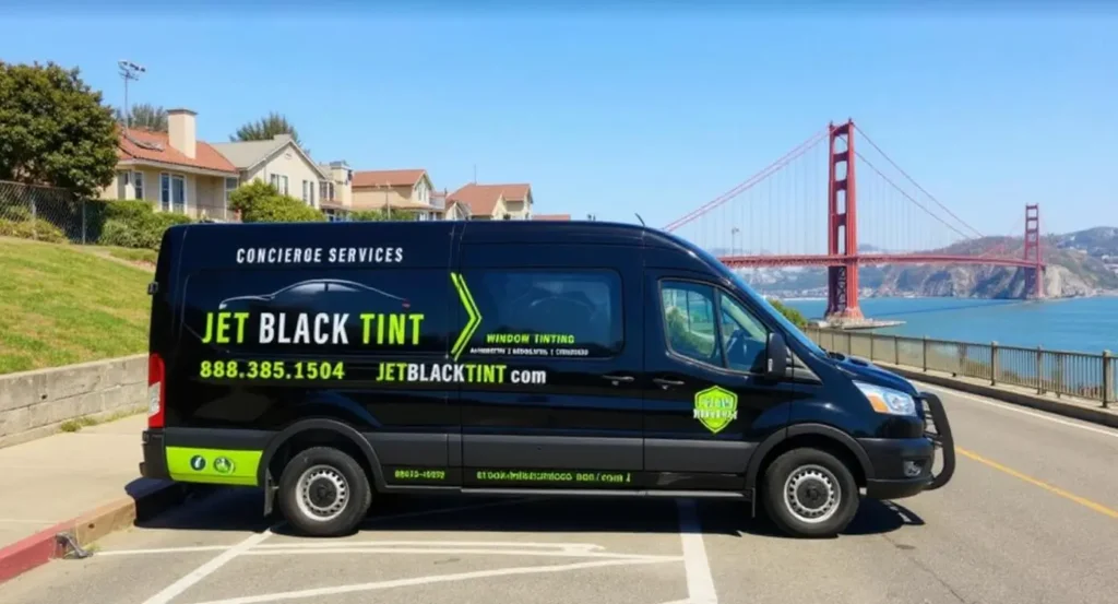 Jet Black Tint Mobile Car Tinting Bay Area California