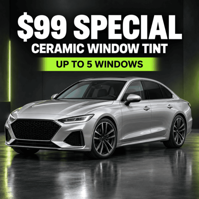 $99 Tint - Five Window Special