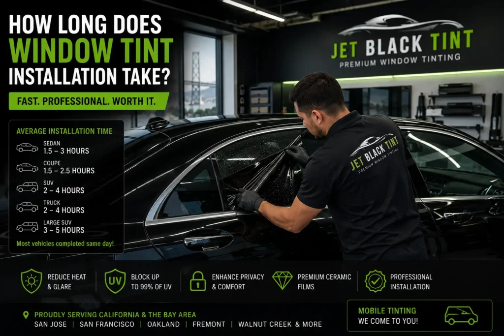 How Long Does Window Tint Installation Take