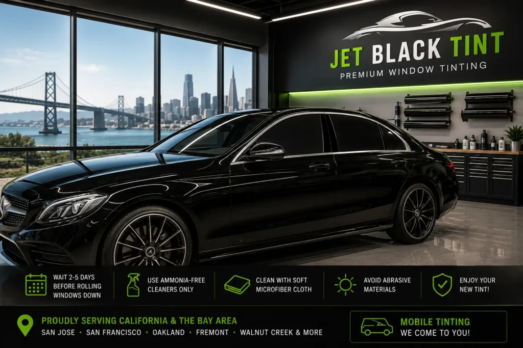 How to Care for New Window Tint