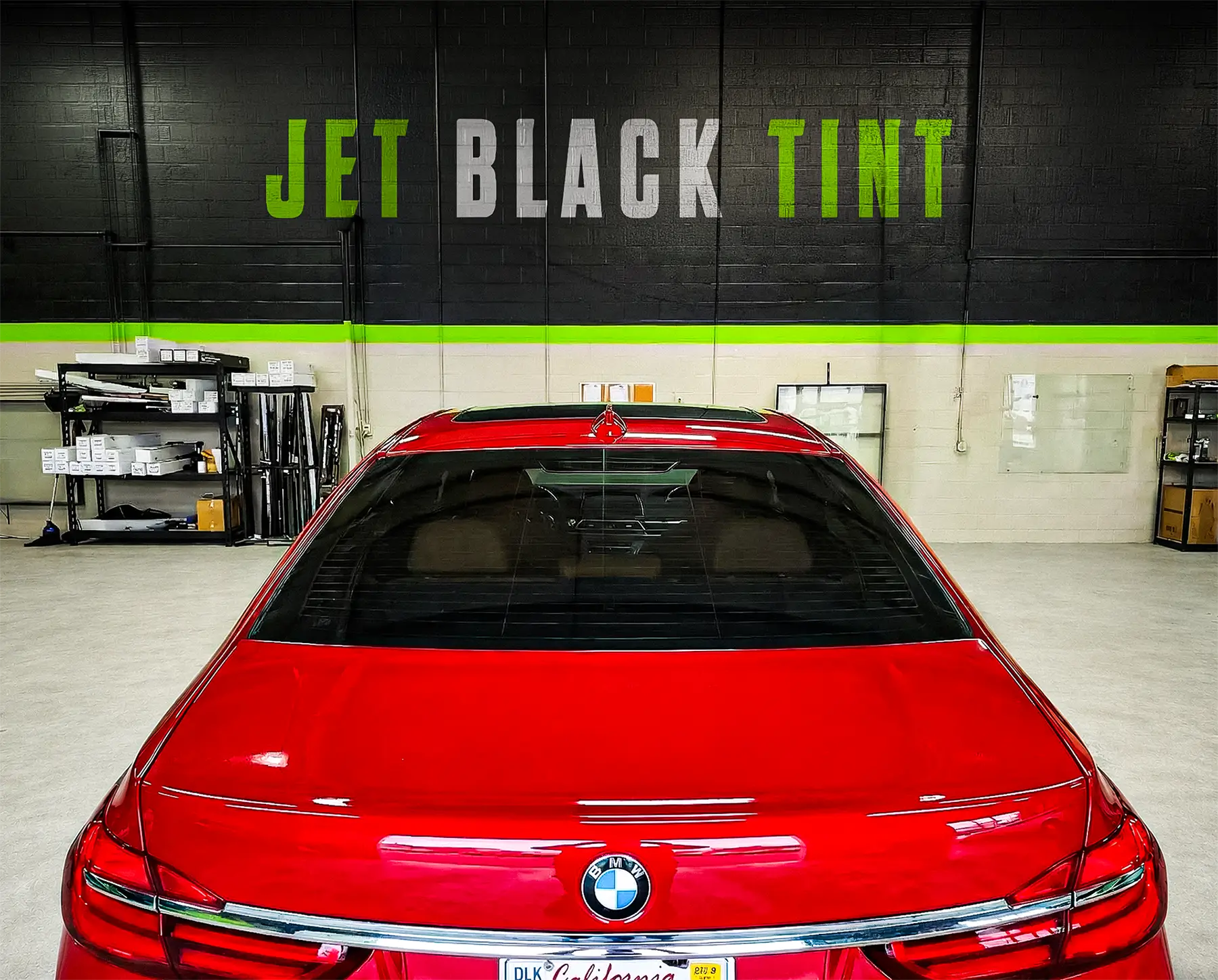 Car after premium window tint